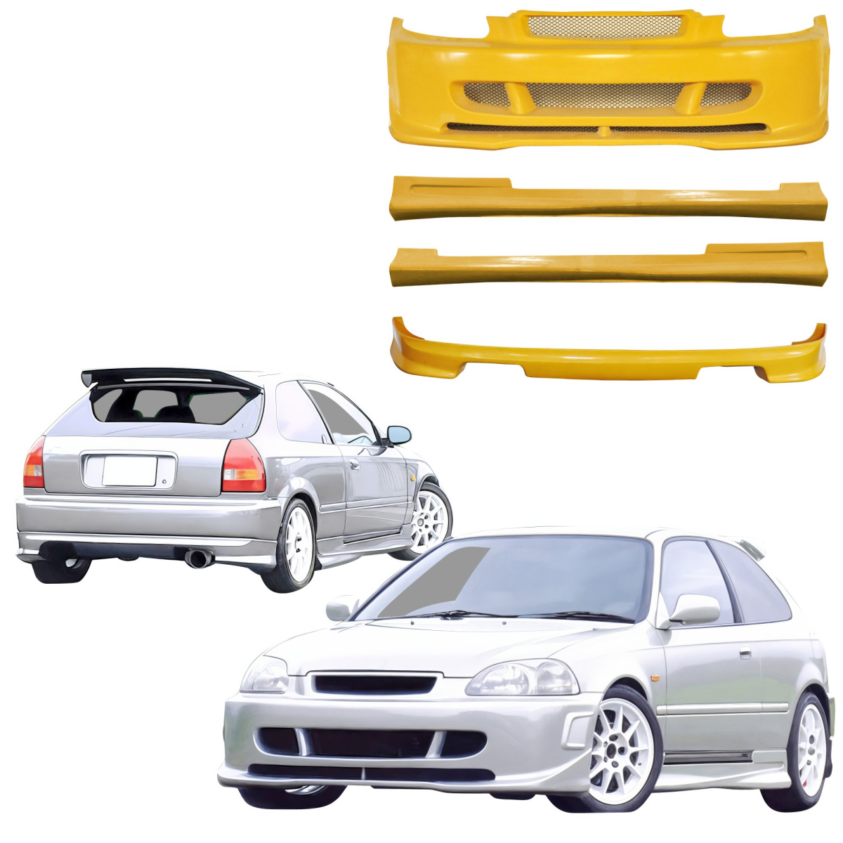 Modify your Honda Civic 1996 with our Exterior/Complete Body Kits -