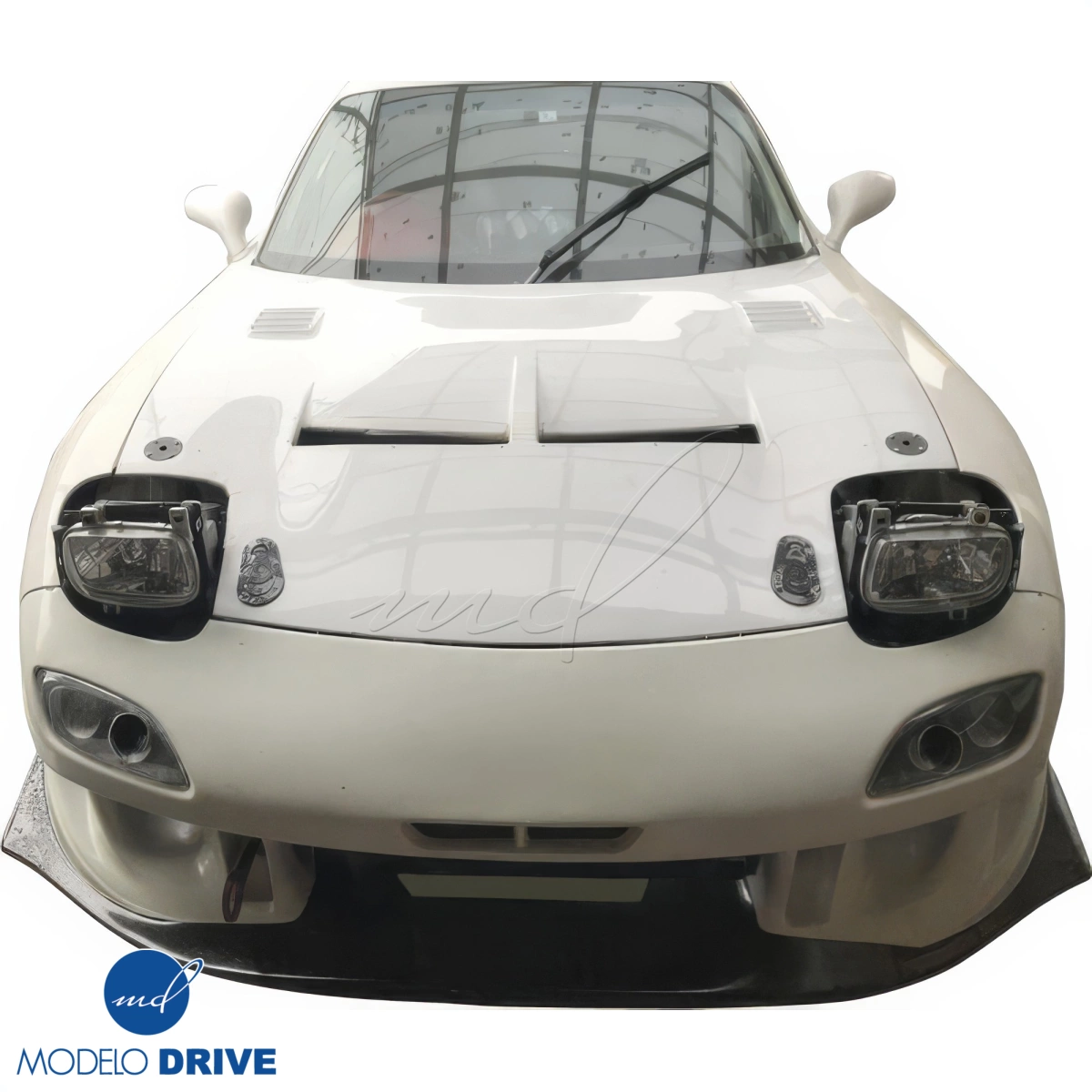 Modify your Mazda RX-7 1993 with our Exterior/Hoods - 6