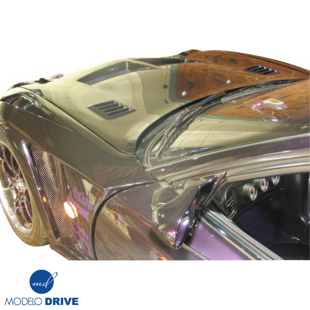 Modify your Mazda RX-7 1993 with our Exterior/Hoods - 29