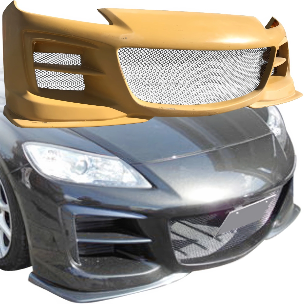 Modify your Mazda RX-8 2009 with our Exterior/Front Bumpers - 3