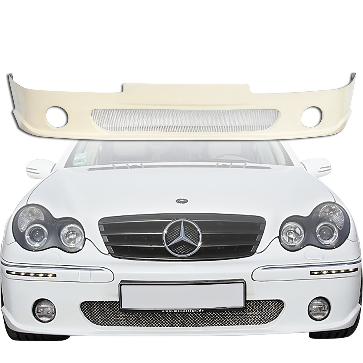 Modify your Mercedes-Benz C-Class 2001 with our Exterior/Front Bumpers -