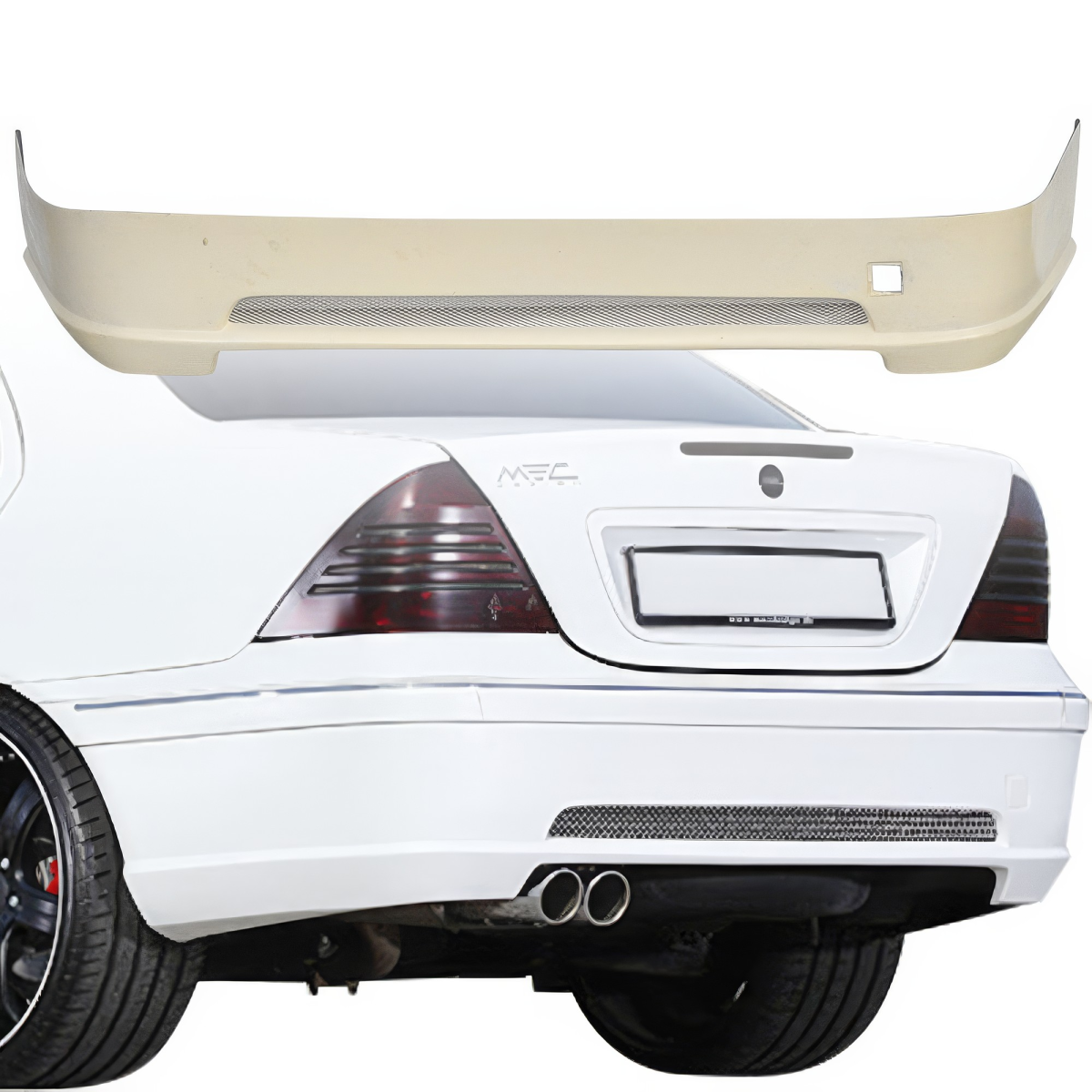 Modify your Mercedes-Benz C-Class 2001 with our Exterior/Rear Lips - 