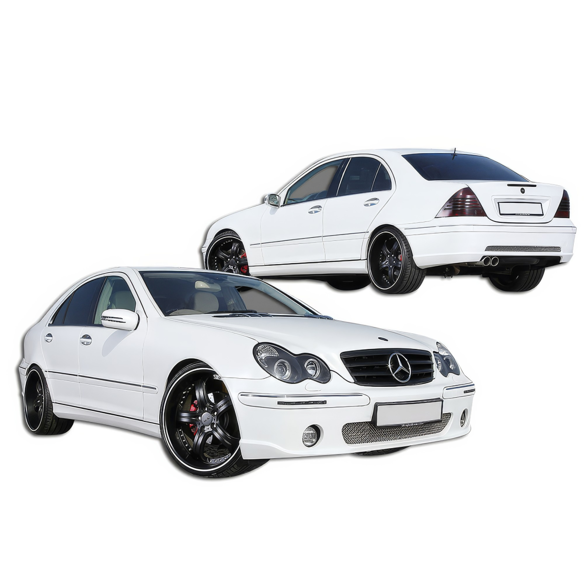 Modify your Mercedes-Benz C-Class 2001 with our Exterior/Complete Body Kits - 