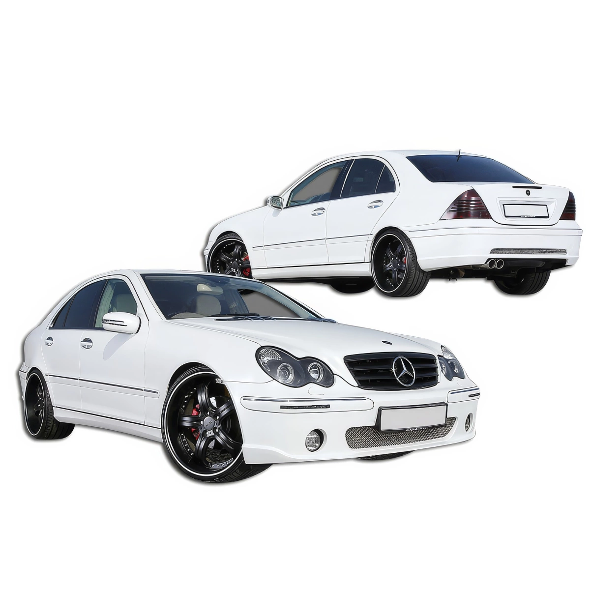 Modify your Mercedes-Benz C-Class 2001 with our Exterior/Complete Body Kits - 1