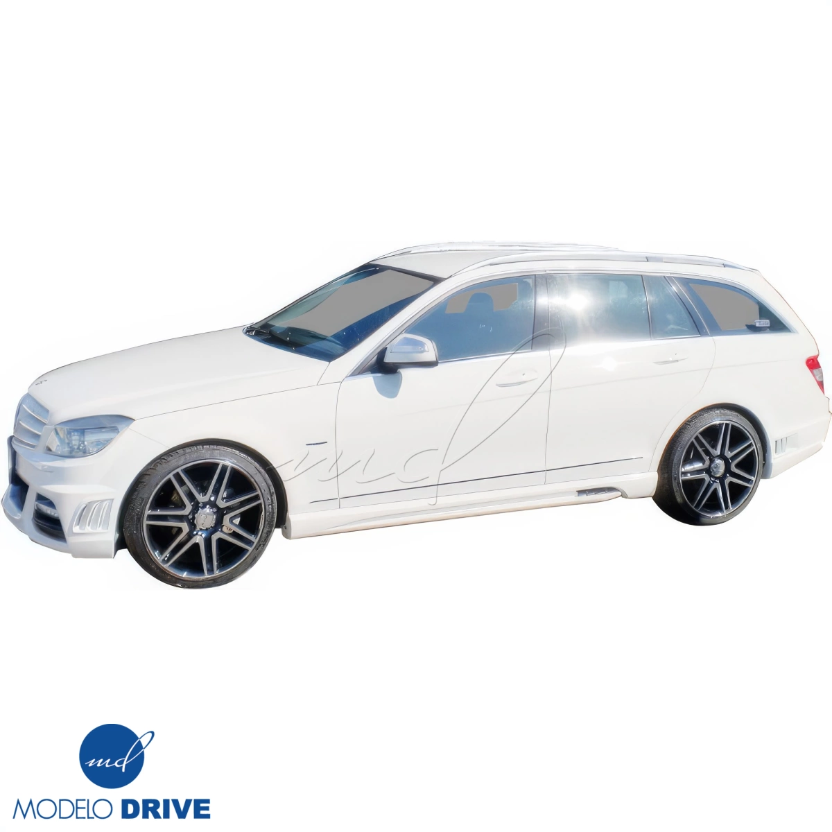 Modify your Mercedes-Benz C-Class 2008 with our Exterior/Side Skirts - 9