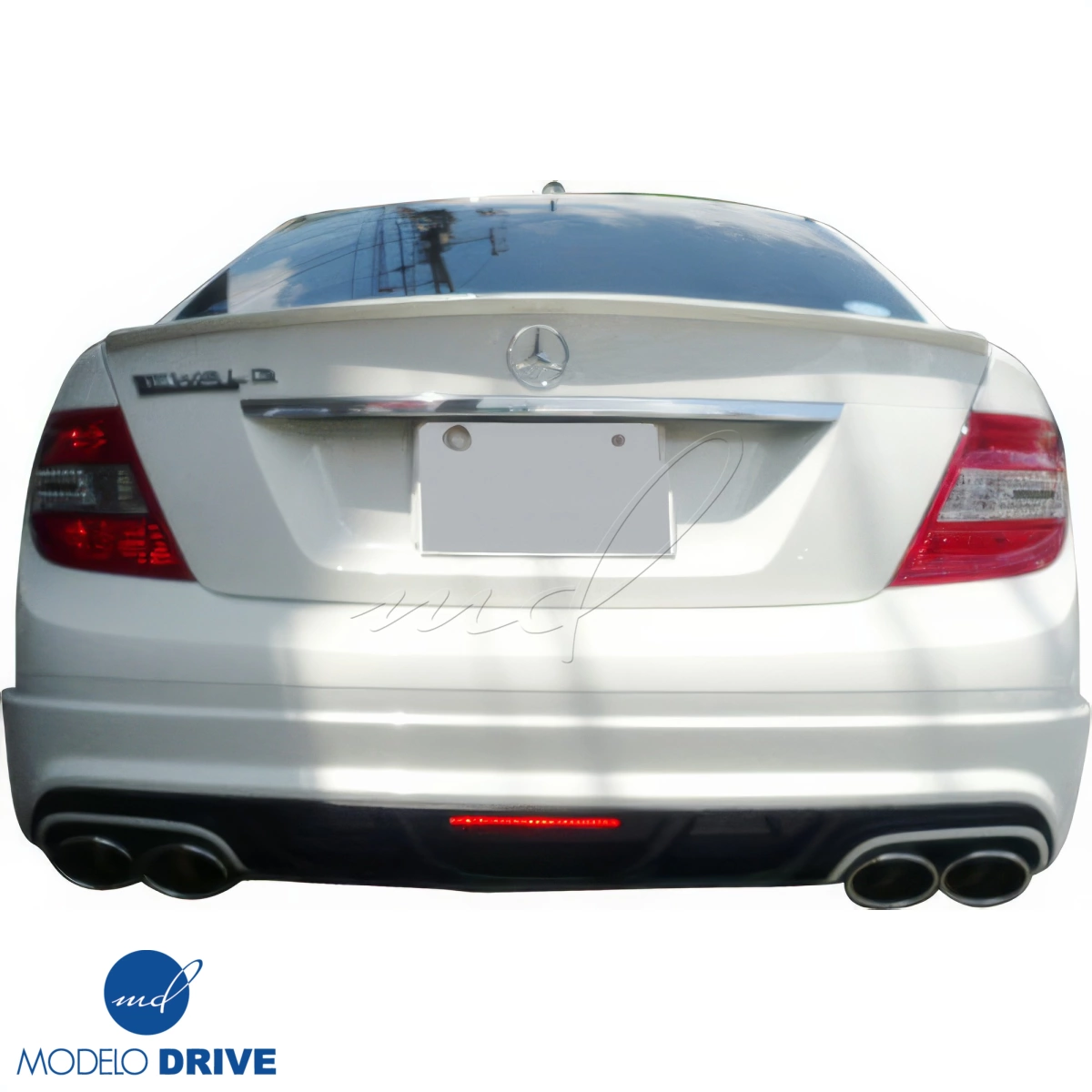 Modify your Mercedes-Benz C-Class 2008 with our Exterior/Rear Bumpers - 2