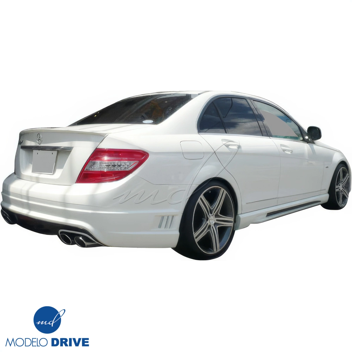 Modify your Mercedes-Benz C-Class 2008 with our Exterior/Rear Bumpers - 3