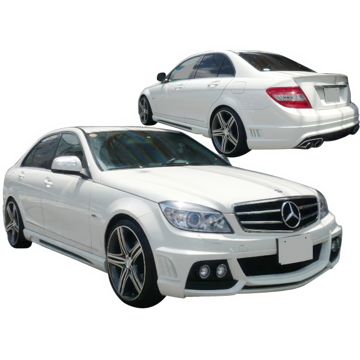 Modify your Mercedes-Benz C-Class 2008 with our Exterior/Complete Body Kits - 1