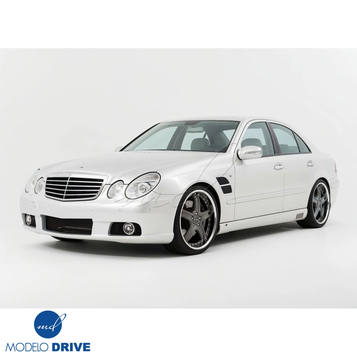 Modify your Mercedes-Benz E-Class 2003 with our Exterior/Front Bumpers - 4