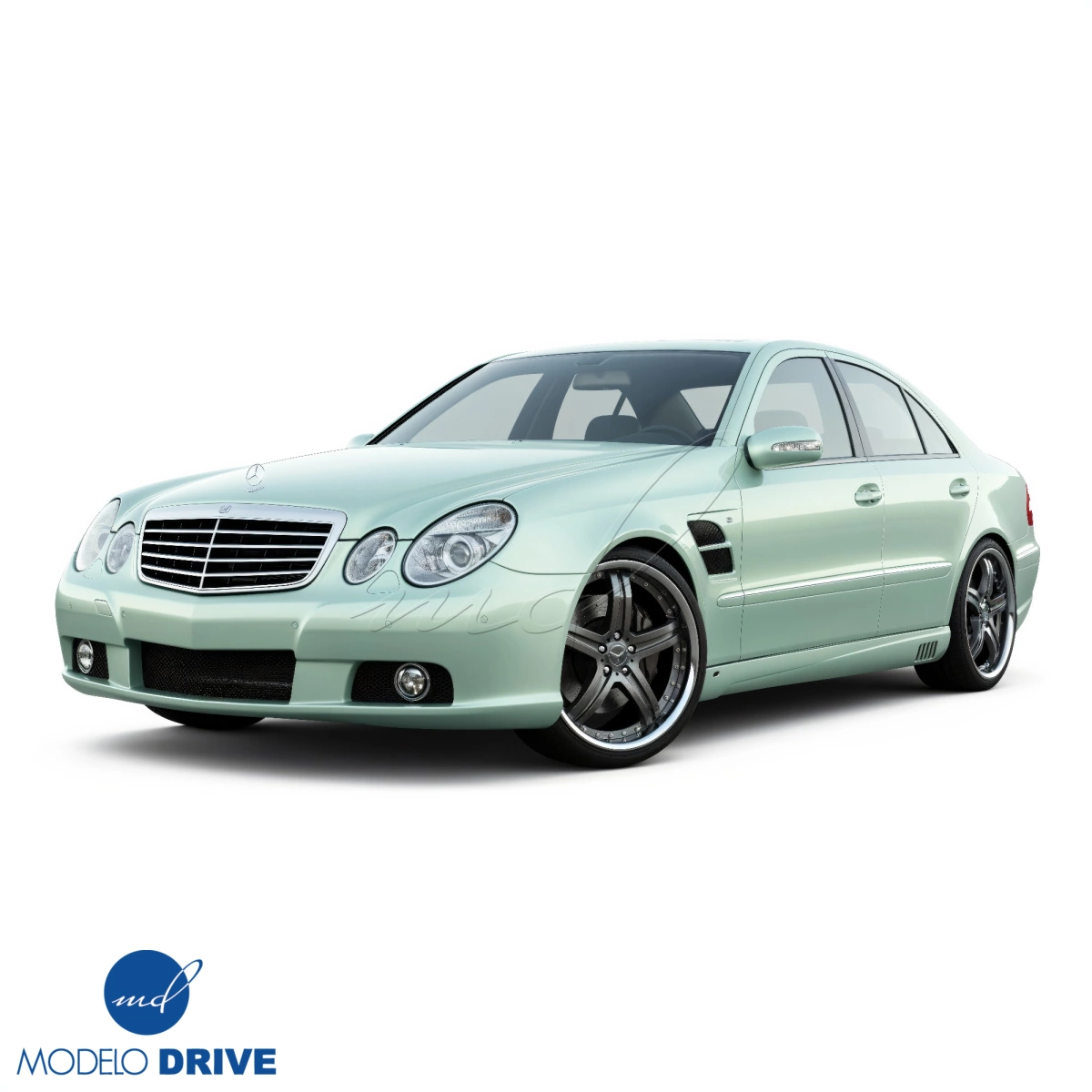 Modify your Mercedes-Benz E-Class 2003 with our Exterior/Front Bumpers - 11