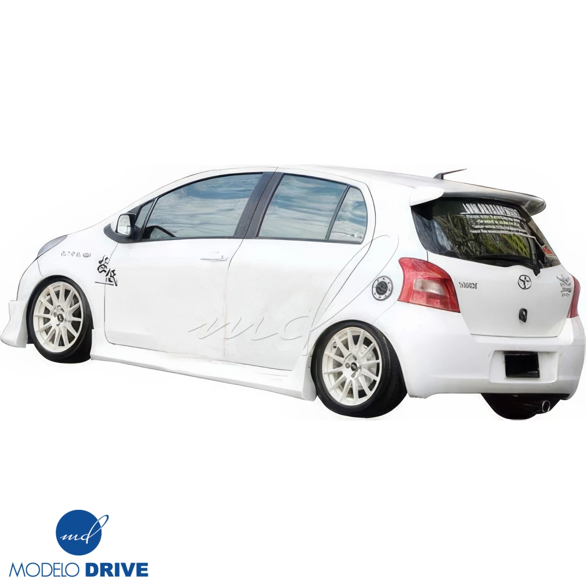 Modify your Toyota Yaris 2007 with our Exterior/Wings - 3