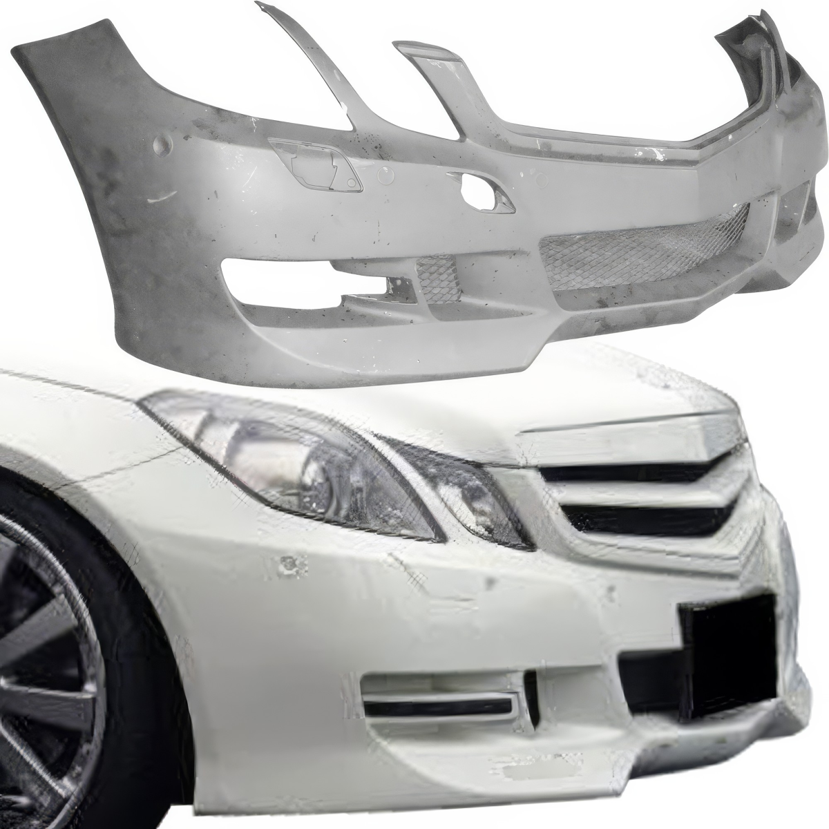 Modify your Mercedes-Benz E-Class 2010 with our Exterior/Front Bumpers or Lips - 