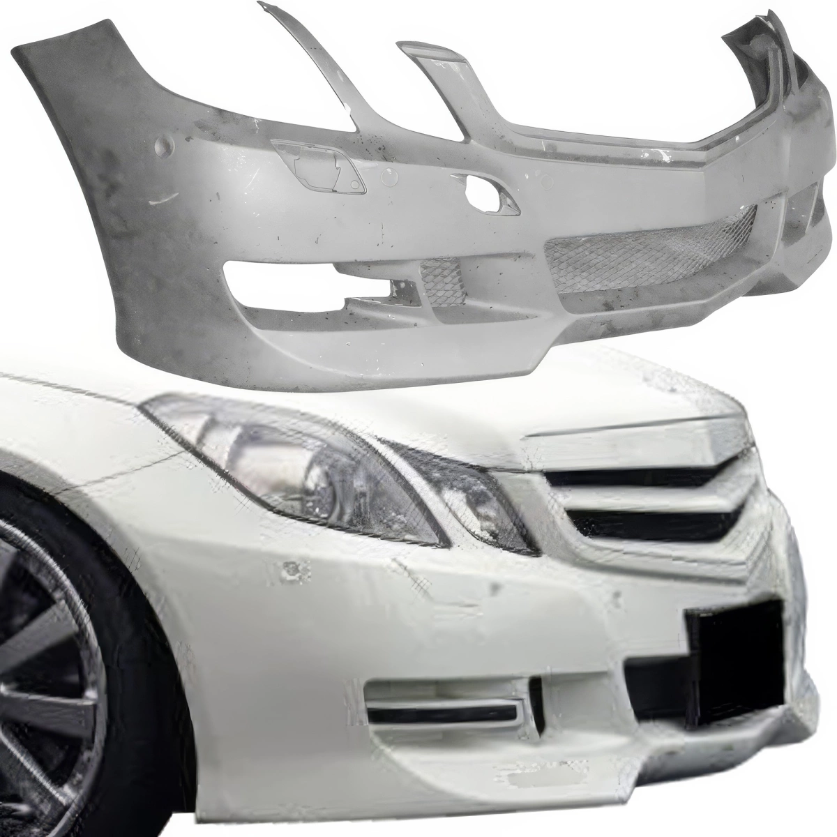 Modify your Mercedes-Benz E-Class 2010 with our Exterior/Front Bumpers - 1