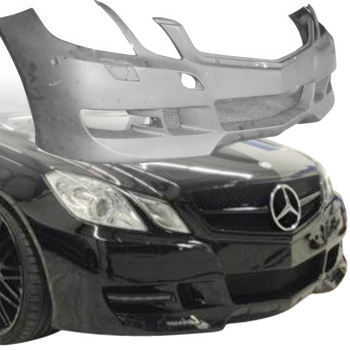 Modify your Mercedes-Benz E-Class 2010 with our Exterior/Front Bumpers or Lips - 