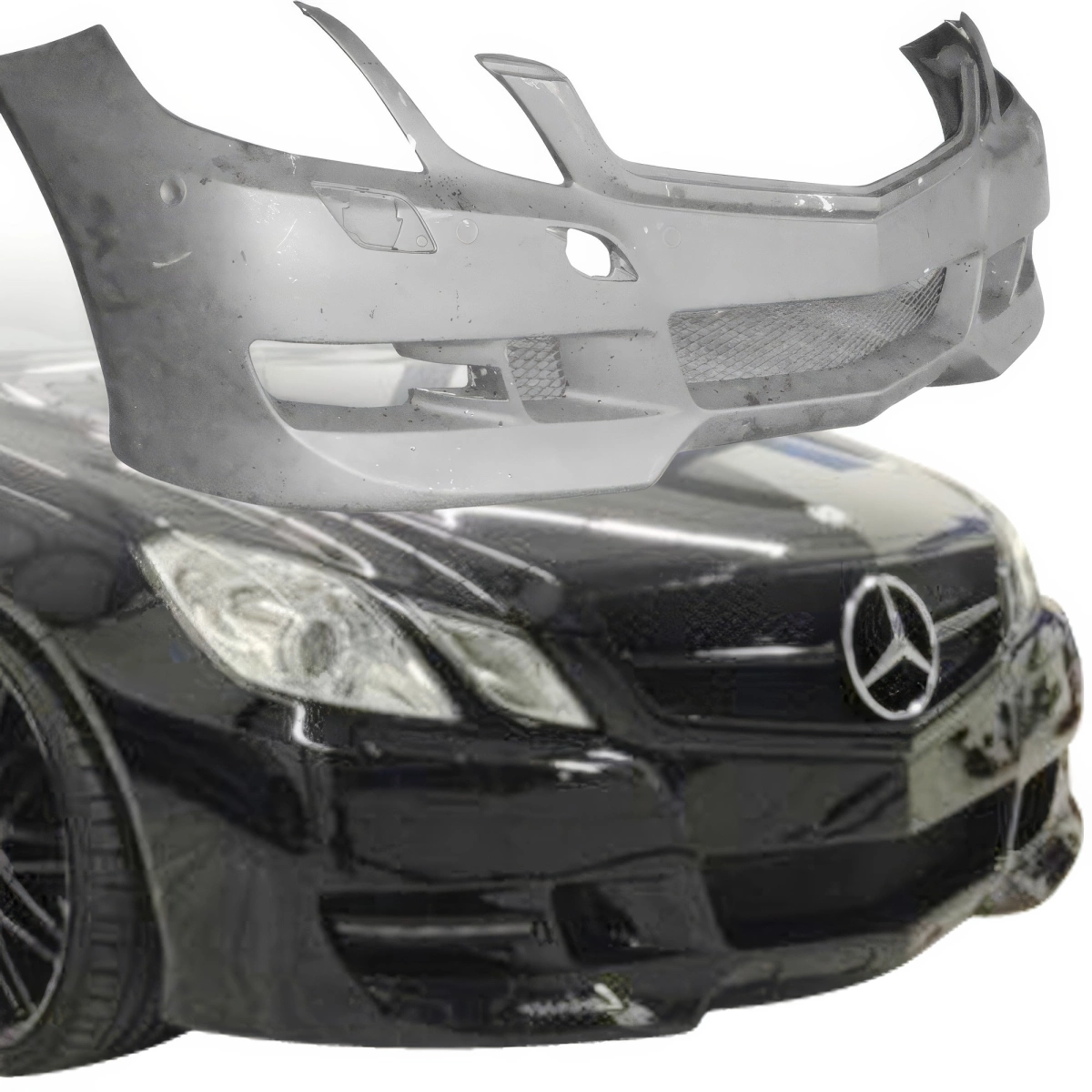 Modify your Mercedes-Benz E-Class 2010 with our Exterior/Front Bumpers - 3