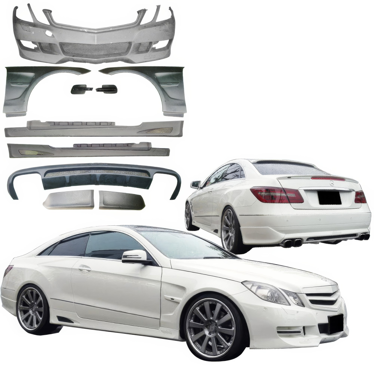 Modify your Mercedes-Benz E-Class 2010 with our Exterior/Complete Body Kits -