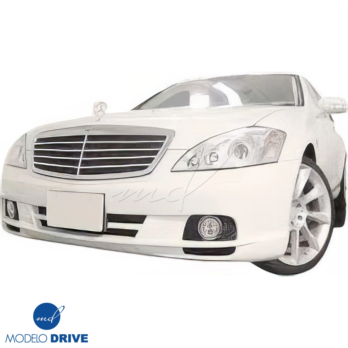 Modify your Mercedes-Benz S-Class 2007 with our Exterior/Front Bumpers - 4