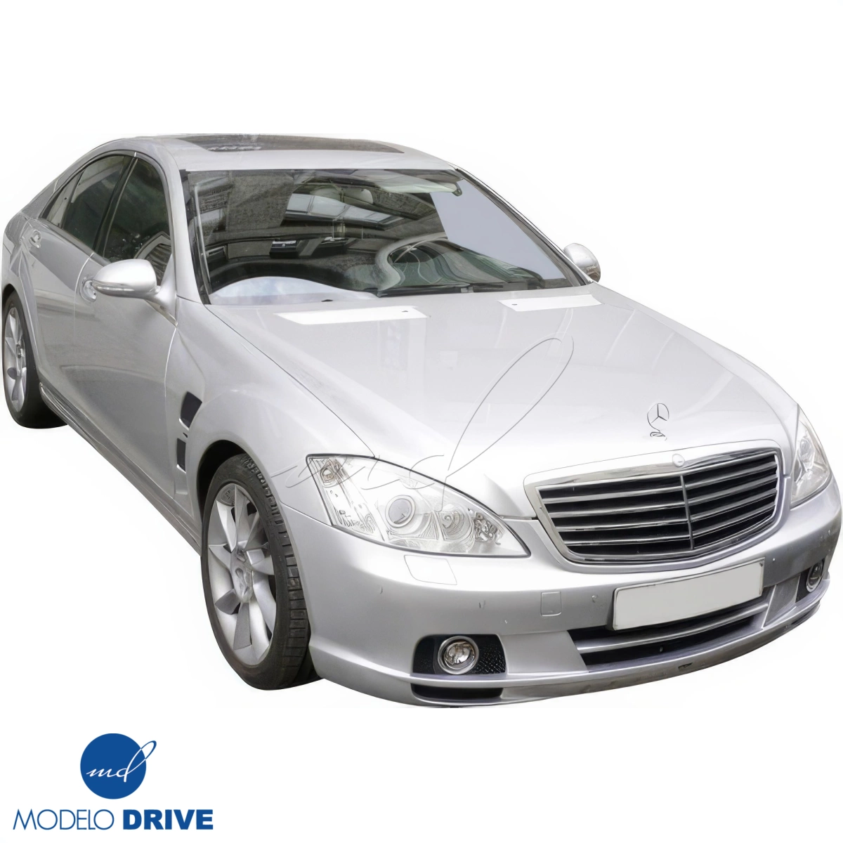 Modify your Mercedes-Benz S-Class 2007 with our Exterior/Front Bumpers - 6