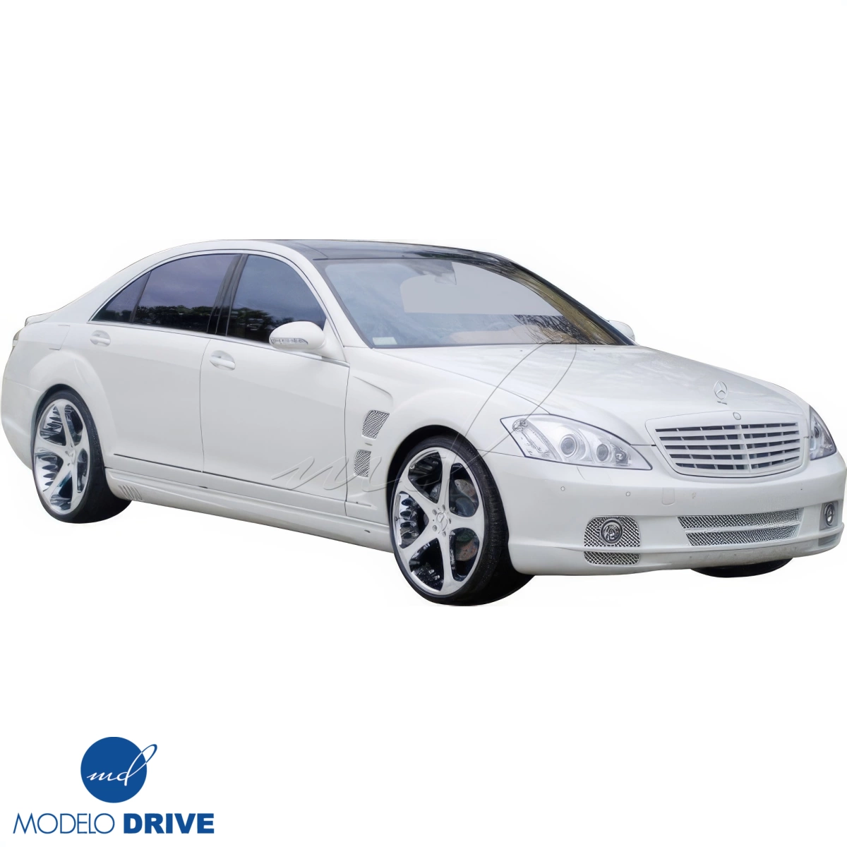 Modify your Mercedes-Benz S-Class 2007 with our Exterior/Side Skirts - 2