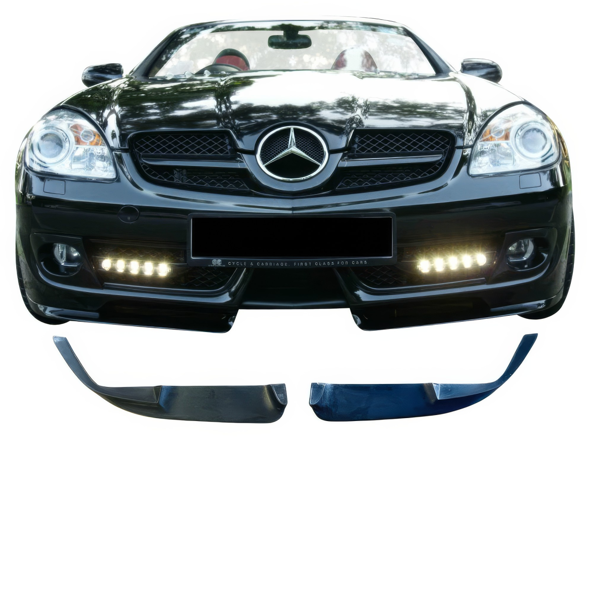 Modify your Mercedes-Benz SLK-Class 2009 with our Exterior/Front Bumpers or Lips - 