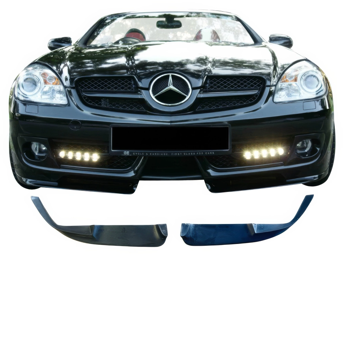 Modify your Mercedes-Benz SLK-Class 2009 with our Exterior/Front Lips - 1