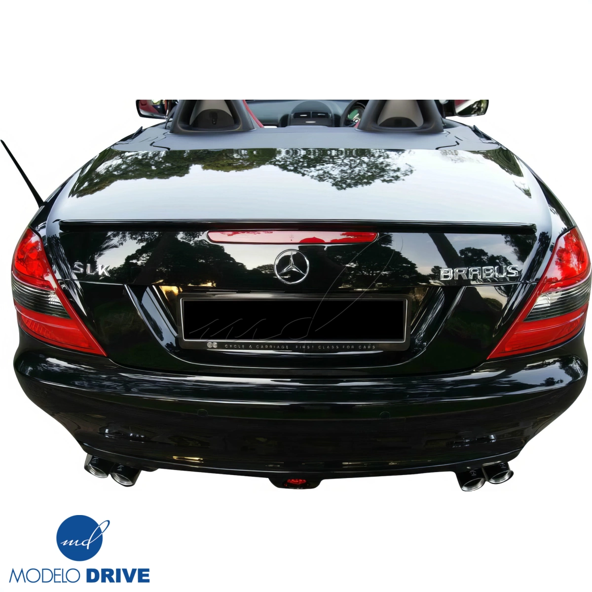 Modify your Mercedes-Benz SLK-Class 2009 with our Exterior/Rear Lips - 2