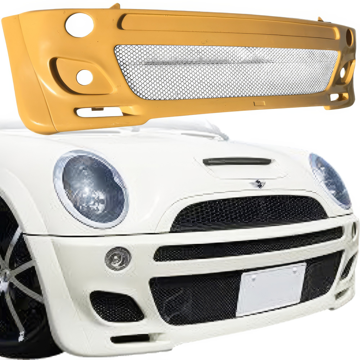 Modify your Mini Cooper 2002 with our Exterior/Front Bumpers or Lips - 