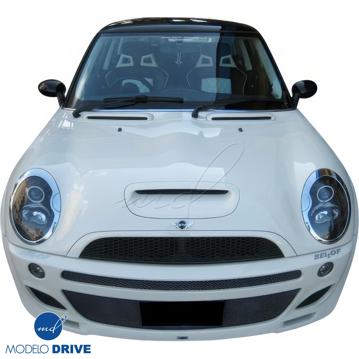 Modify your Mini Cooper 2002 with our Exterior/Front Bumpers - 6