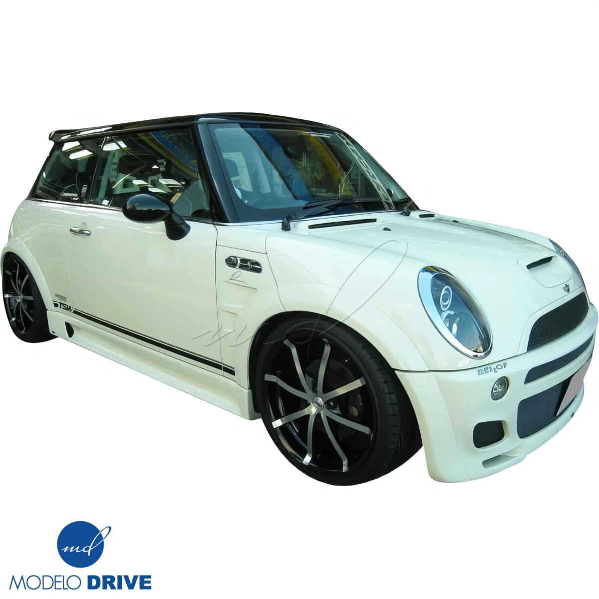 Modify your Mini Cooper 2002 with our Exterior/Front Bumpers - 7