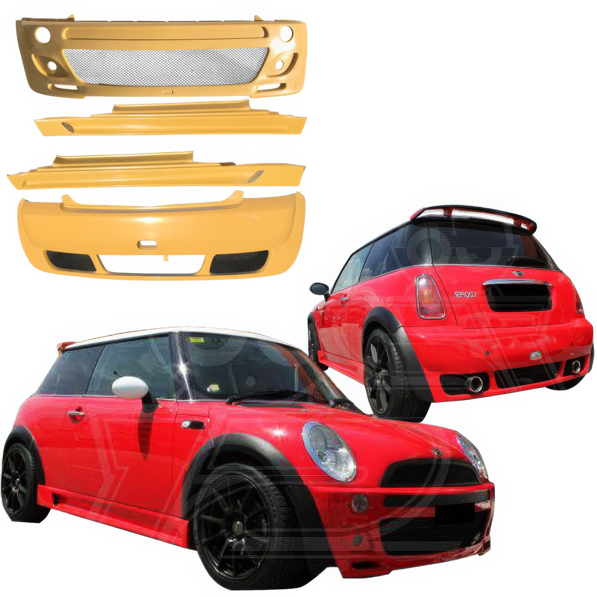 Modify your Mini Cooper 2002 with our Exterior/Complete Body Kits -