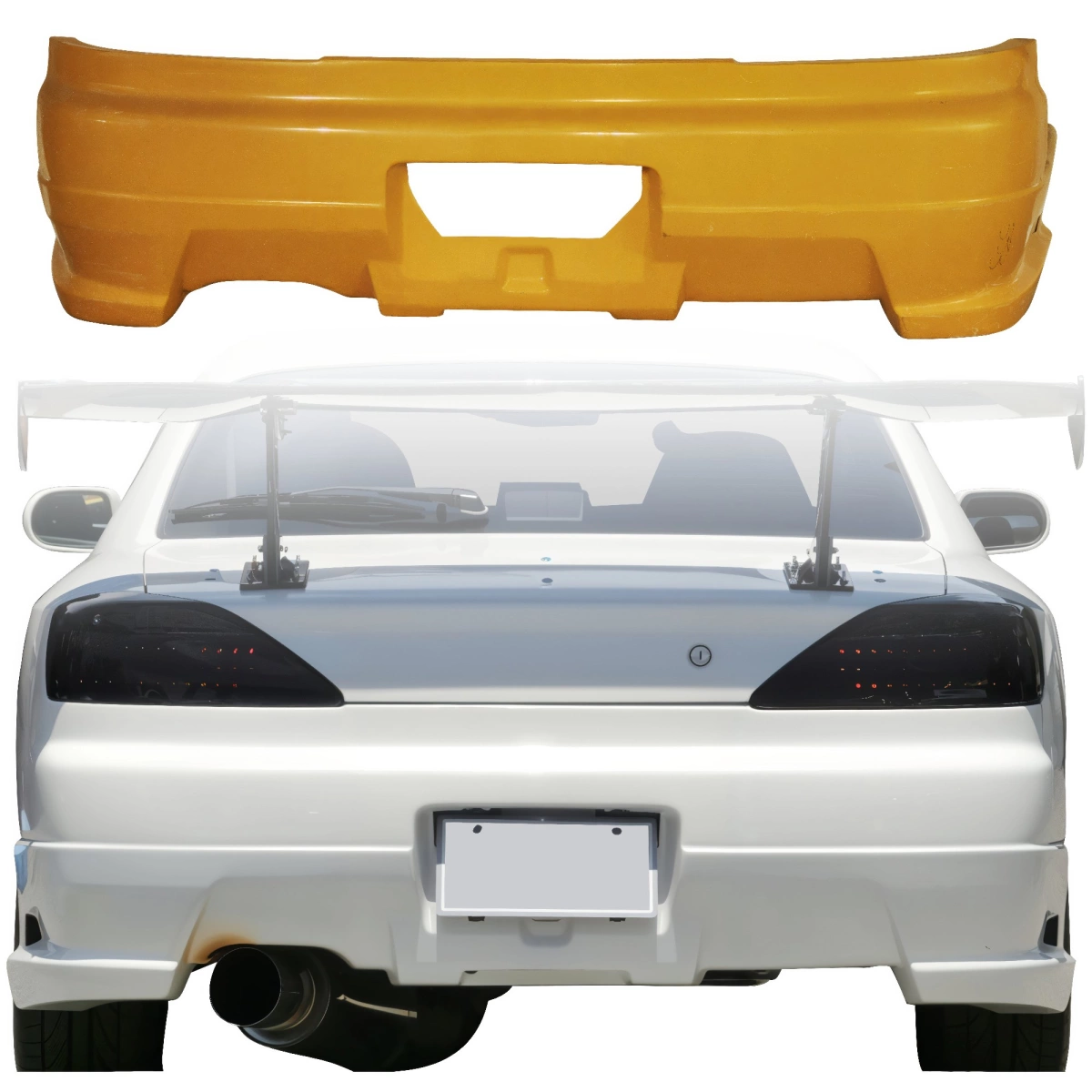 Modify your Nissan Silvia 1999 with our Exterior/Rear Bumpers - 1