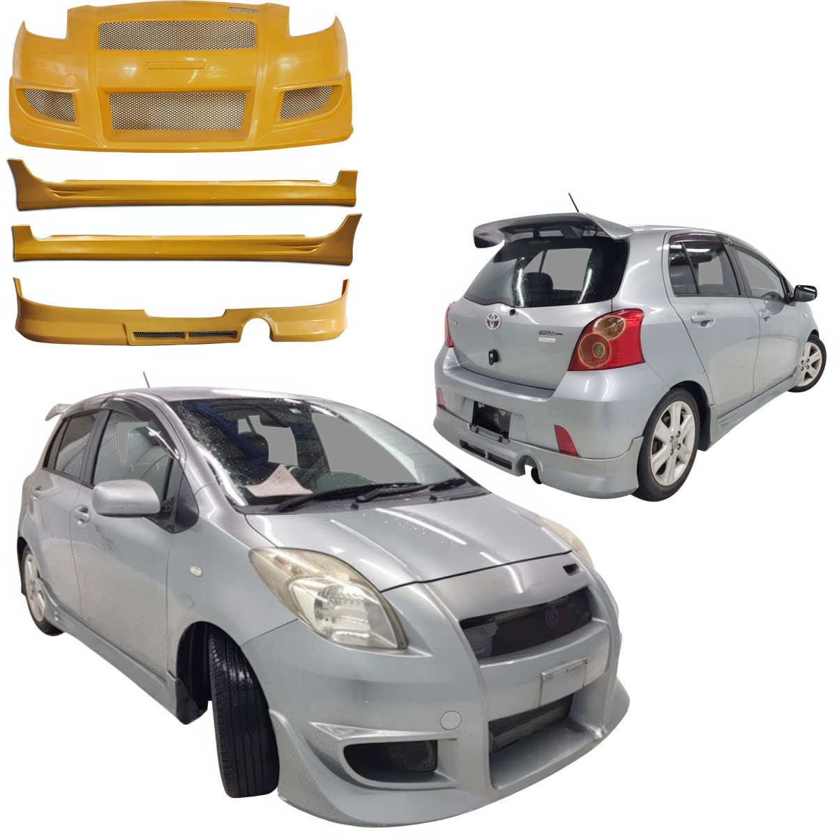 Modify your Toyota Yaris 2007 with our Exterior/Complete Body Kits - 