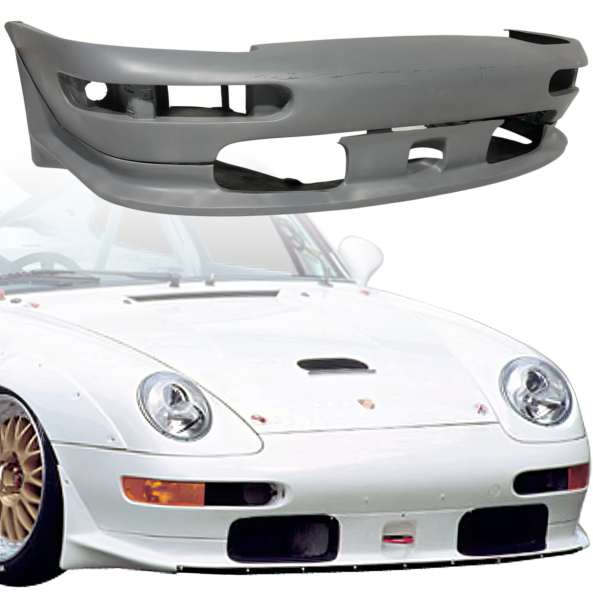 Modify your Porsche 911 1993 with our Exterior/Front Bumpers or Lips - 