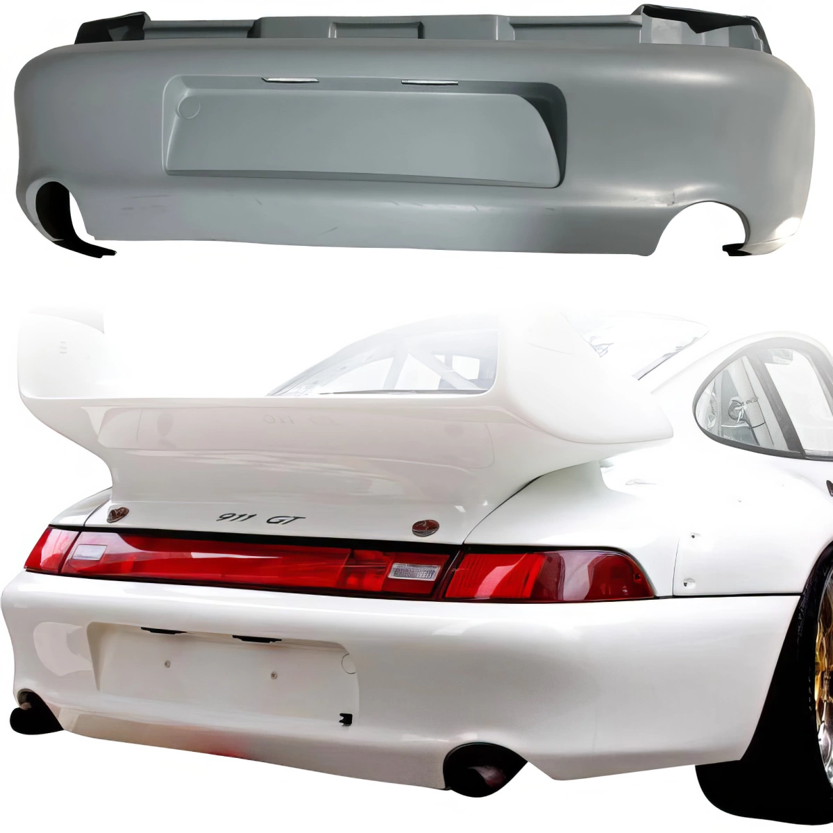 Modify your Porsche 911 1993 with our Exterior/Rear Bumpers - 1