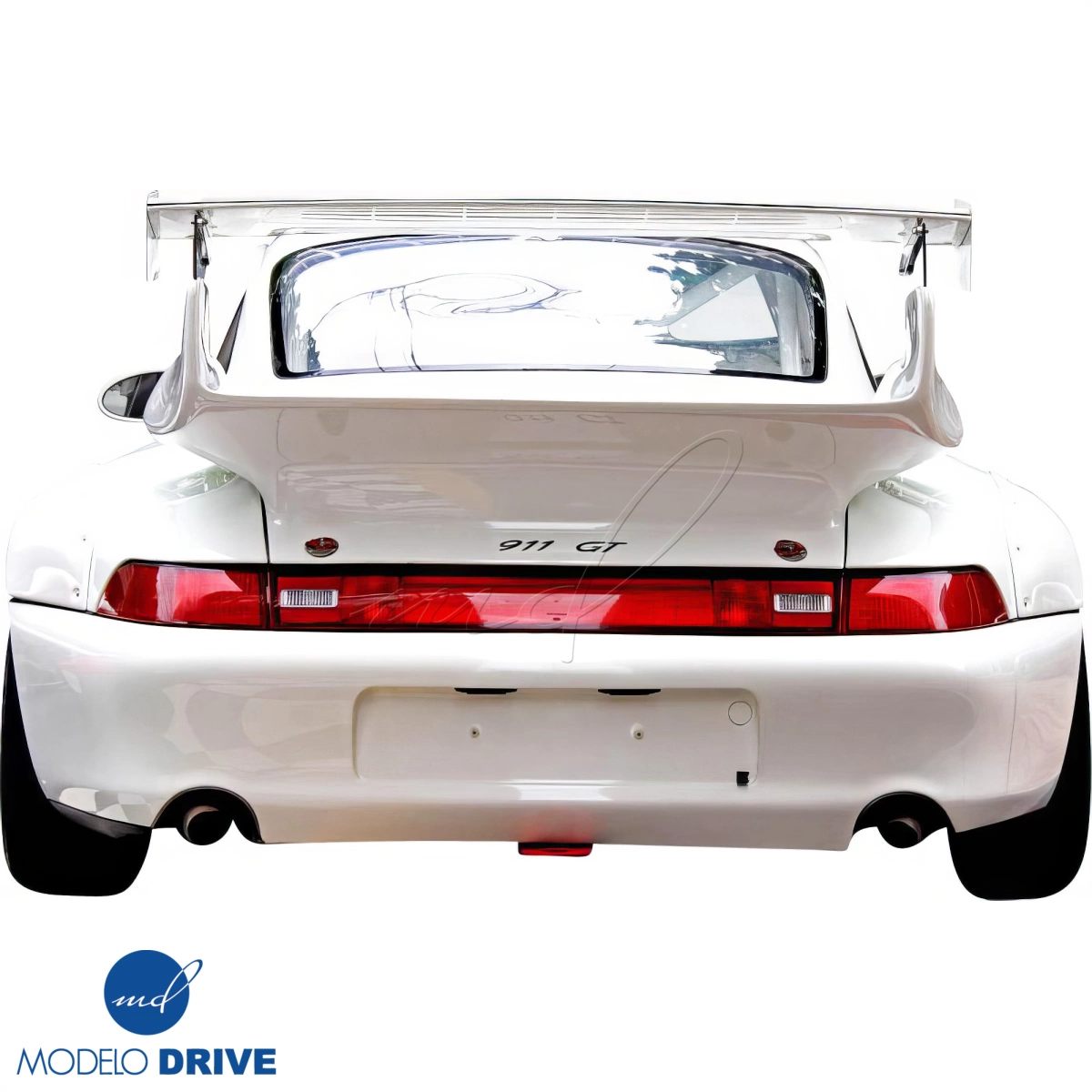 Modify your Porsche 911 1993 with our Exterior/Rear Bumpers - 3