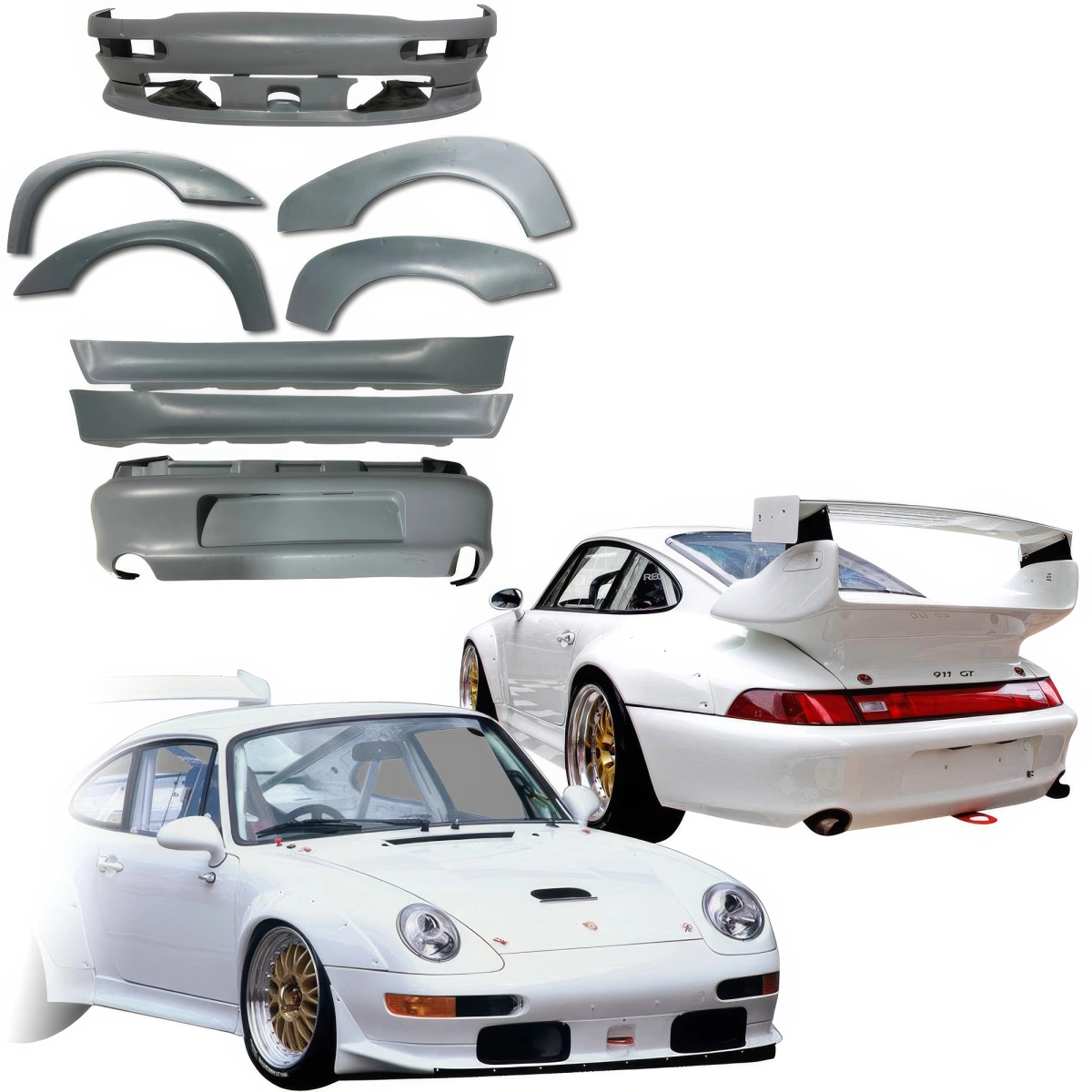 Modify your Porsche 911 1993 with our Exterior/Complete Body Kits - 1