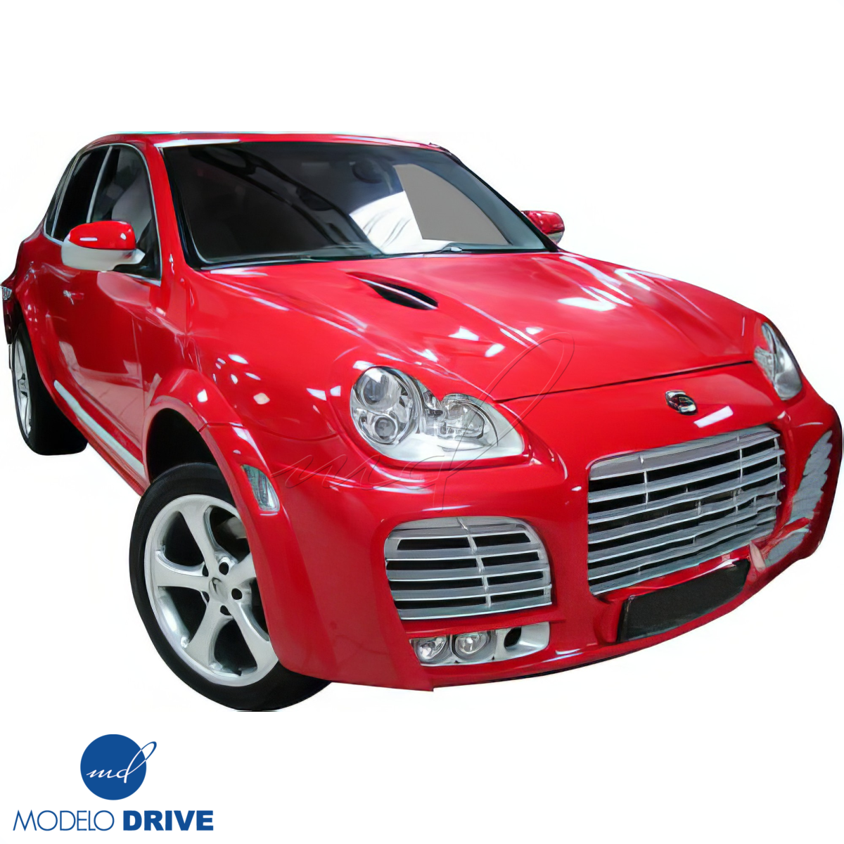 Modify your Porsche Cayenne 2004 with our Exterior/Front Bumpers - 