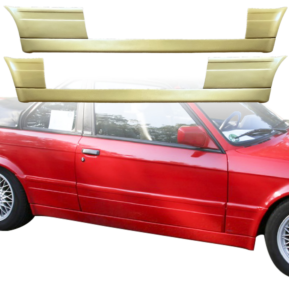 Modify your BMW 3-Series 1984 with our Exterior/Side Skirts - 