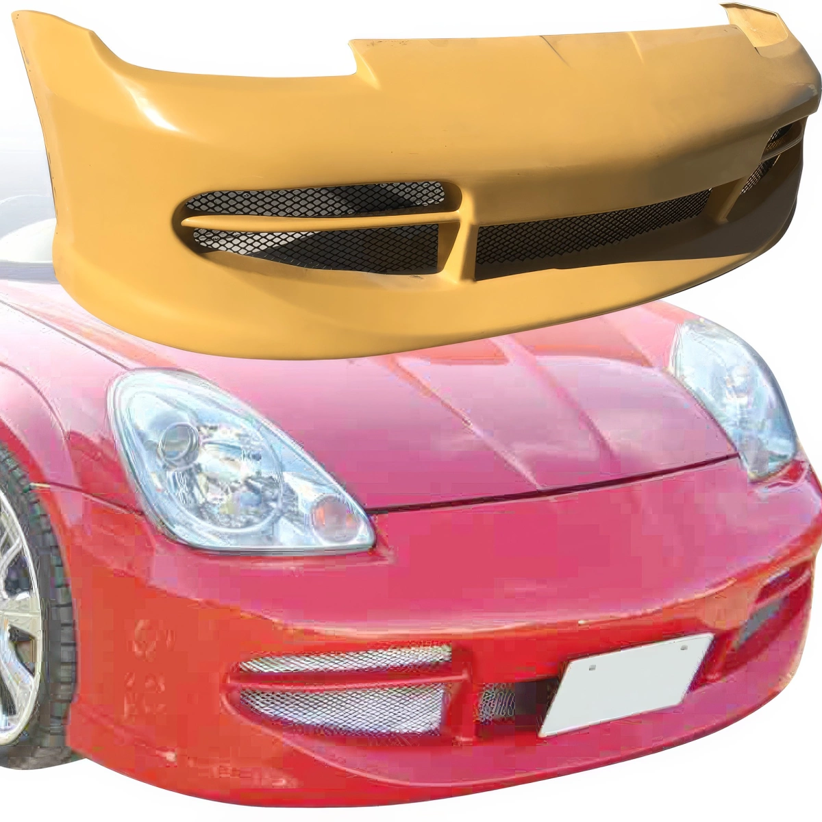 Modify your Toyota MR2 Spyder 2000 with our Exterior/Front Bumpers - 15