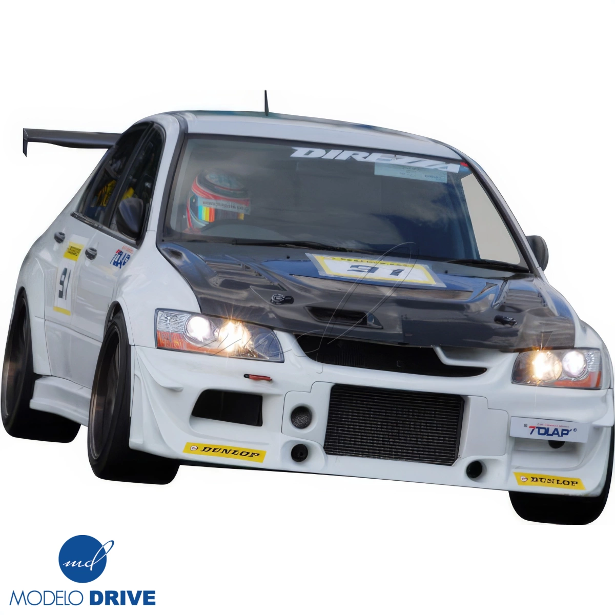 Modify your Mitsubishi Evolution 2003 with our Exterior/Hoods - 6