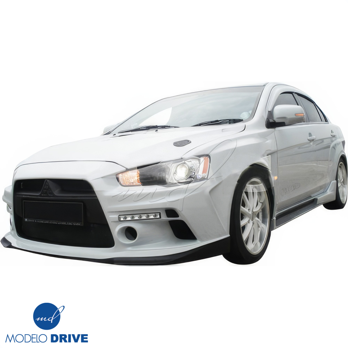 Modify your Mitsubishi Lancer 2010 with our Exterior/Front Bumpers or Lips - 