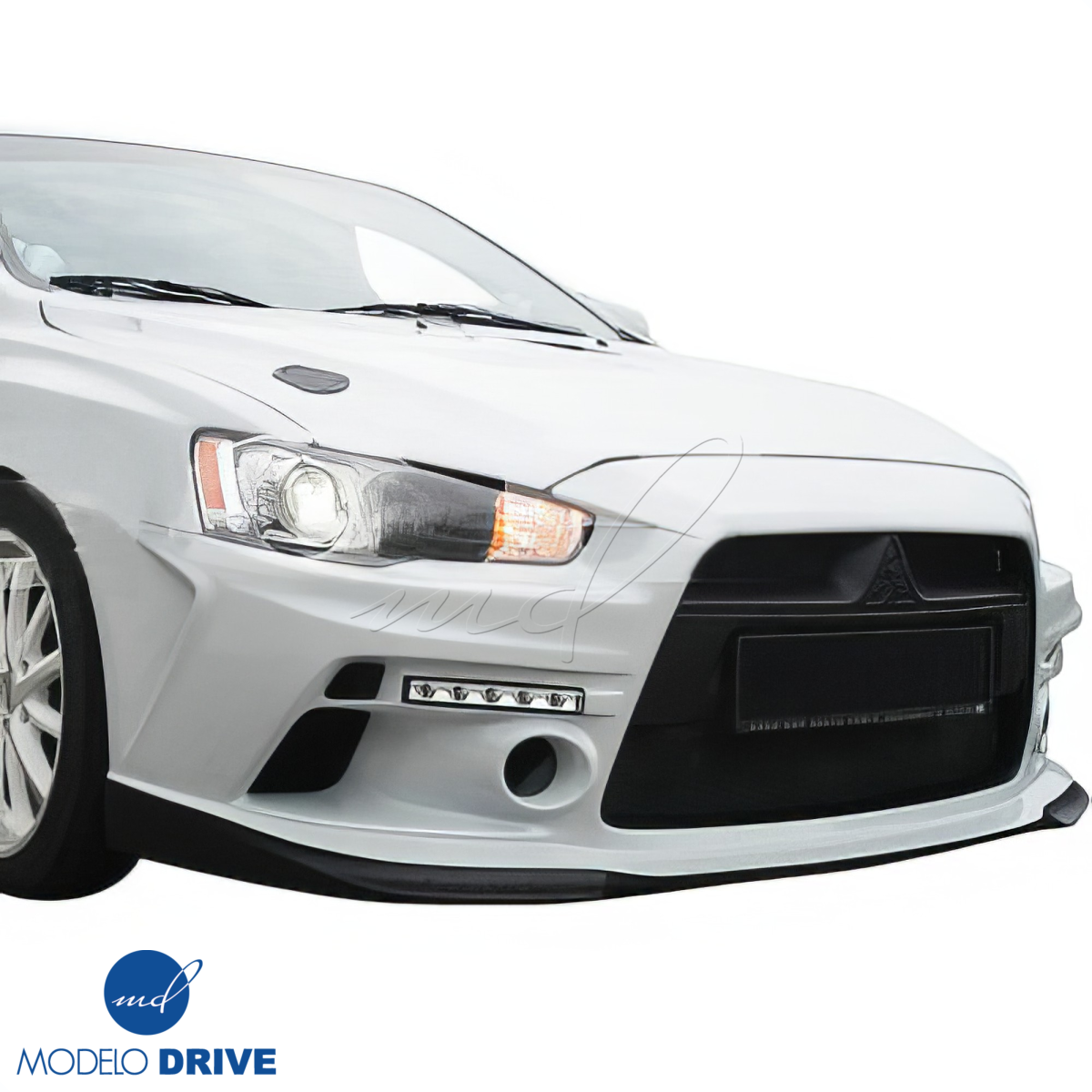 Modify your Mitsubishi Lancer 2010 with our Exterior/Front Bumpers or Lips - 