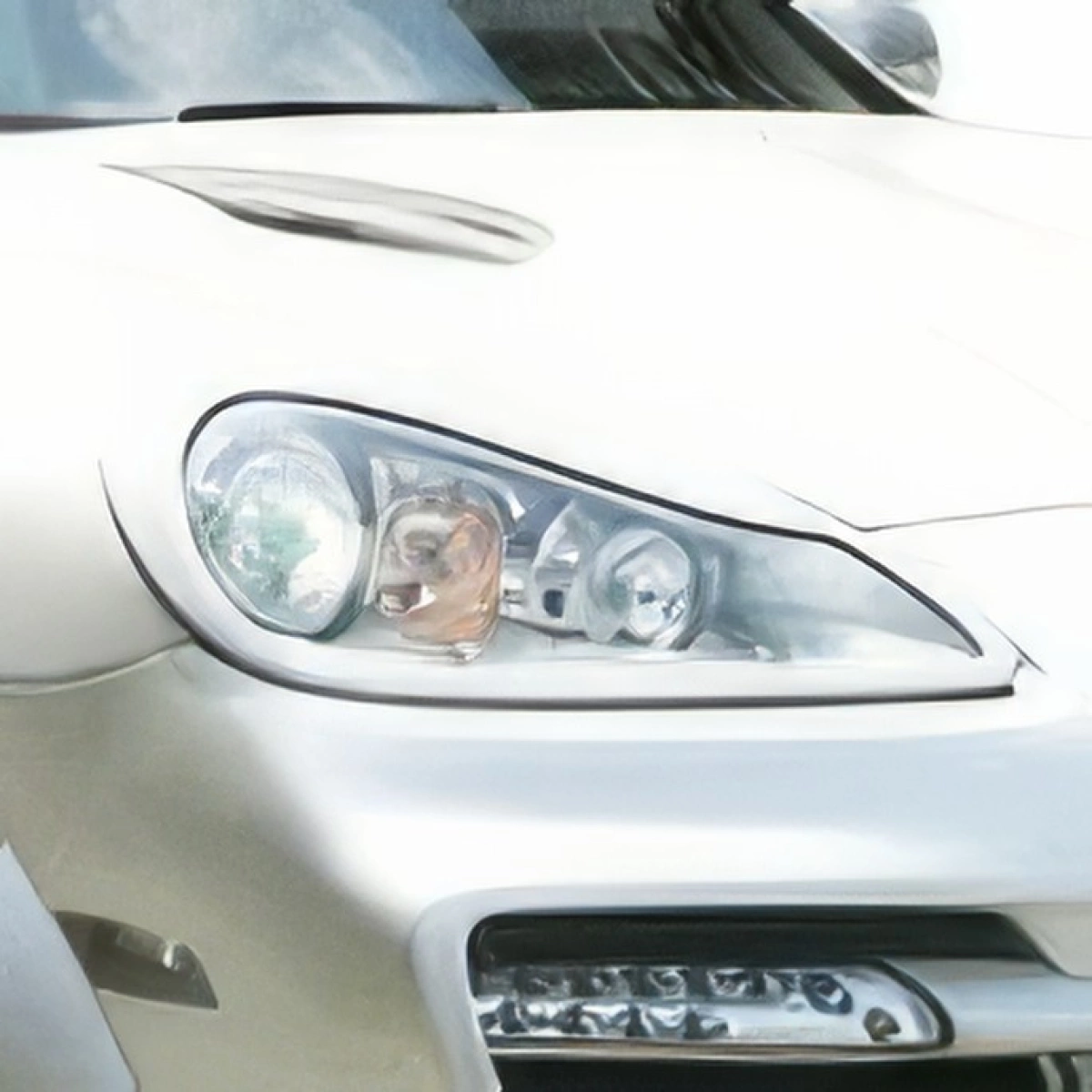 Modify your Porsche Cayenne 2008 with our Lighting/Headlight and Tail Light Covers - 1