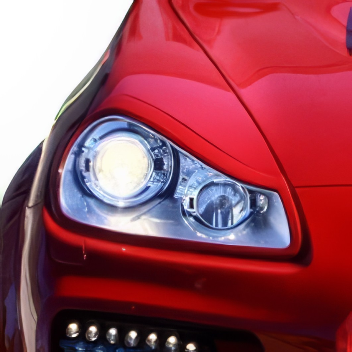 Modify your Porsche Cayenne 2008 with our Lighting/Headlight and Tail Light Covers - 