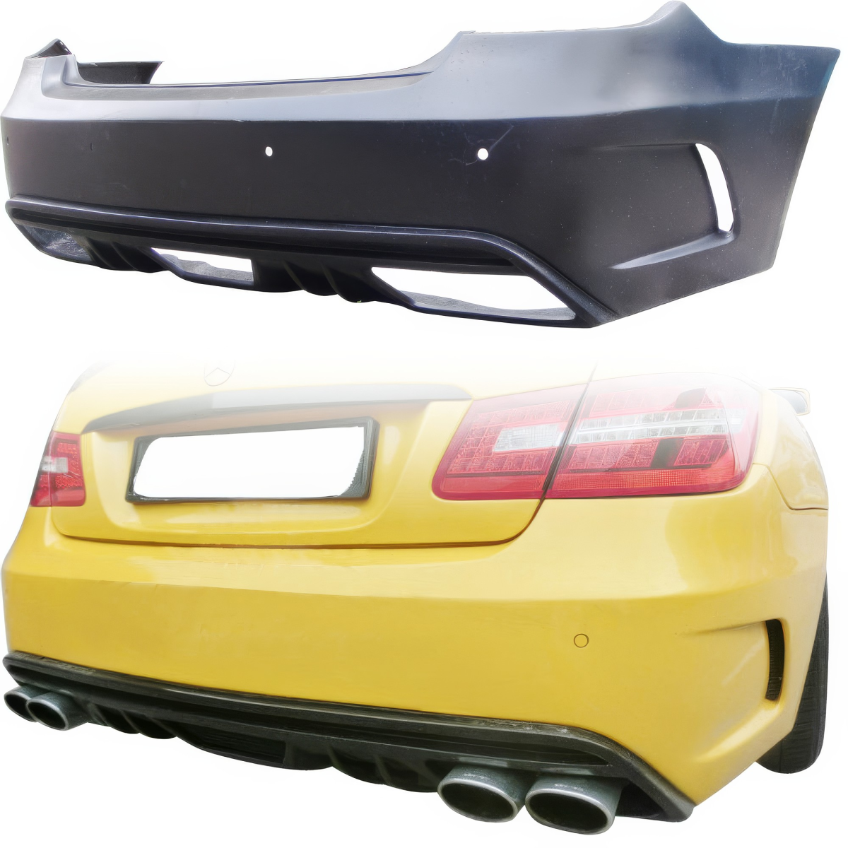 Modify your Mercedes-Benz E-Class 2010 with our Exterior/Rear Bumpers or Lips - 