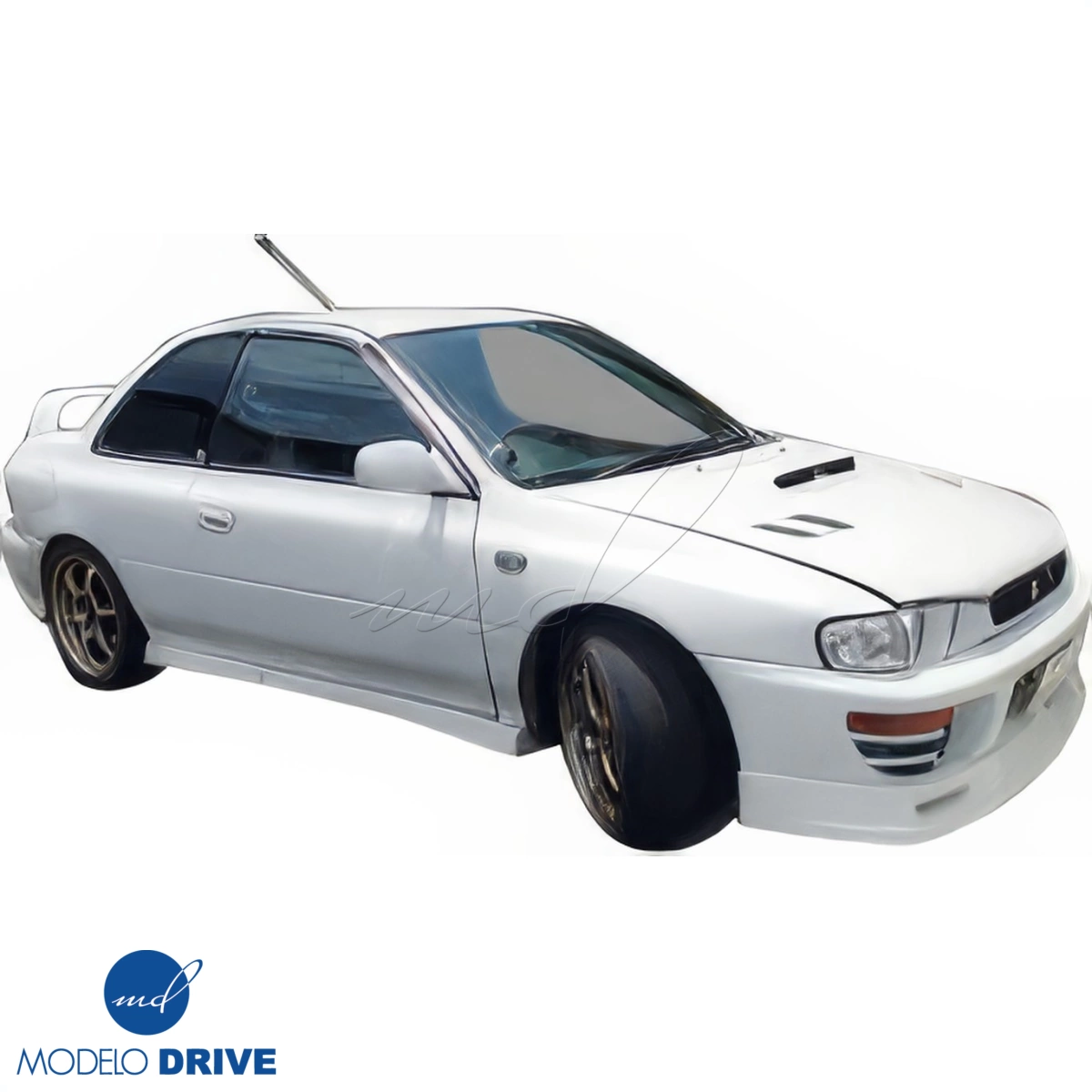 Modify your Subaru Impreza 1993 with our Exterior/Front Lips - 6
