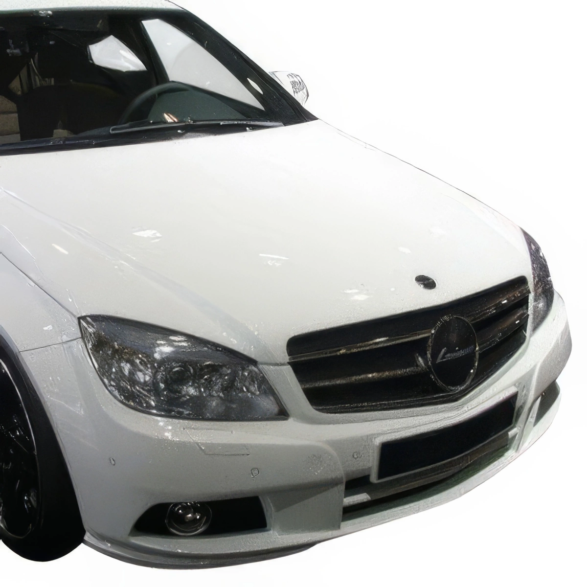 Modify your Mercedes-Benz C-Class 2008 with our Exterior/Front Bumpers - 1