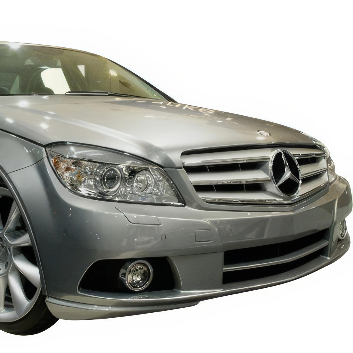 Modify your Mercedes-Benz C-Class 2008 with our Exterior/Front Bumpers - 3