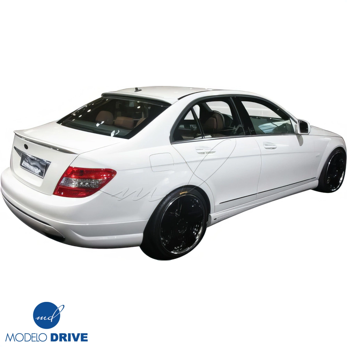 Modify your Mercedes-Benz C-Class 2008 with our Exterior/Rear Bumpers - 2