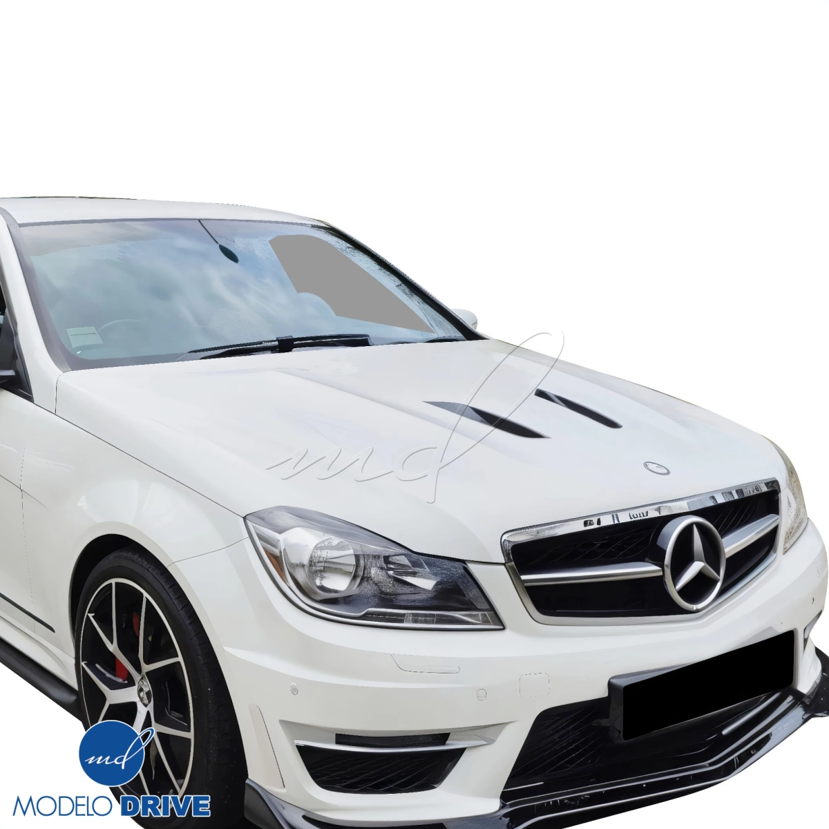 Modify your Mercedes-Benz C-Class 2012 with our Exterior/Hoods - 2